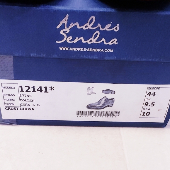 UK9.5 US10-11 Andrés Sendra dress shoes - Picture 9 of 12